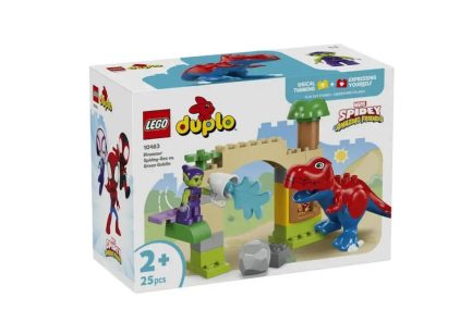 LEGO® DUPLO® Marvel: Spidey and His Amazing Friends - Dinosaur Spidey-Rex vs. Green Goblin (10463)& Δώρο Λαμπάδα