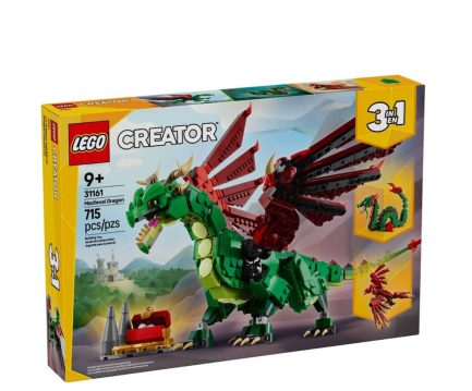 LEGO® Creator: Medieval Dragon 715τμχ (31161) & Δώρο Λαμπάδα