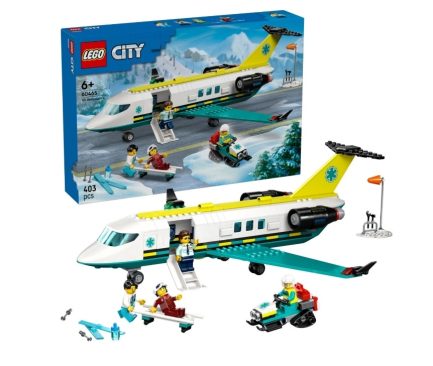 LEGO® City: Emergency Air Ambulance Plane (60465) & Δώρο Λαμπάδα
