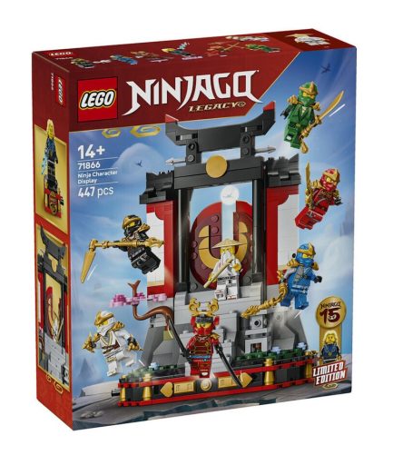 LEGO® NINJAGO®: Ninja Character Display 15th Anniversary (71866) & Δώρο Λαμπάδα