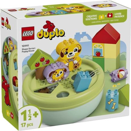 LEGO® Duplo My First: Shape Sorter: Puppy House (10441) & Δώρο Λαμπάδα