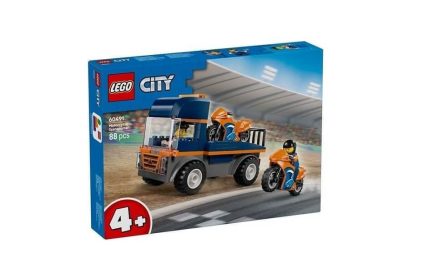 LEGO® City Motorcycle Transporter (60491) & Δώρο Λαμπάδα