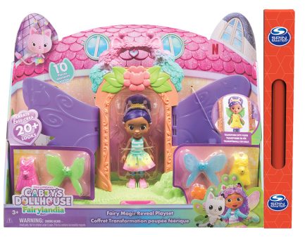 Παιχνιδολαμπάδα Spin Master Gabby's Dollhouse: Fairylandia - Fairy Magic Reveal Playset (6075629)