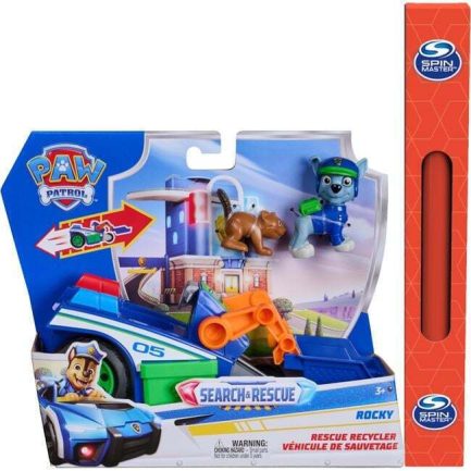 Παιχνιδολαμπάδα Spin Master Paw Patrol: Search & Rescue - Chase Rescue Cruiser Vehicle Playset (20155158)