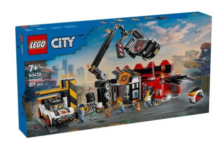 LEGO® City: Scrapyard with Cars (60472) & Δώρο Λαμπάδα