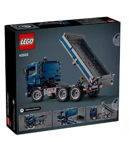 LEGO® Technic: Tipping Dump Truck - Ανατρεπόμενο Φορτηγό (42203) & Δώρο Λαμπάδα