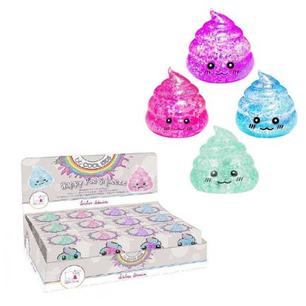 Μπάλα Antistress Klostermann Squeeze Poo Glitter 4 χρώματα (14854169)