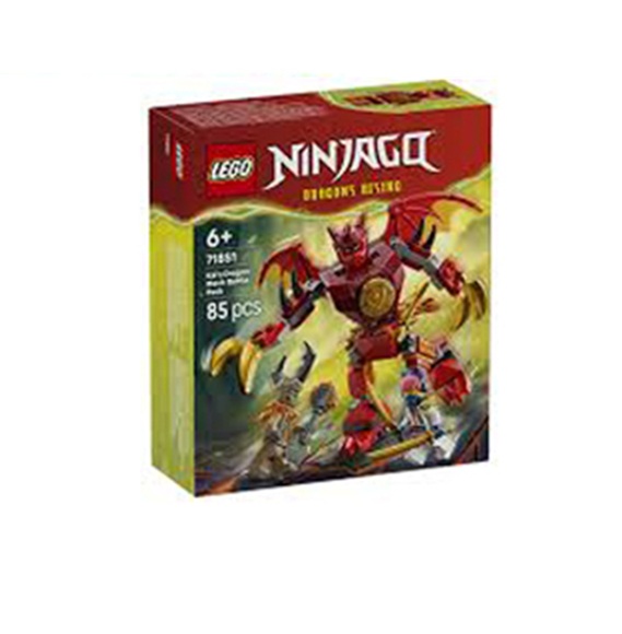 LEGO® Ninjago® Kai's Dragon Mech Battle Pack (71851) & Δώρο Λαμπάδα