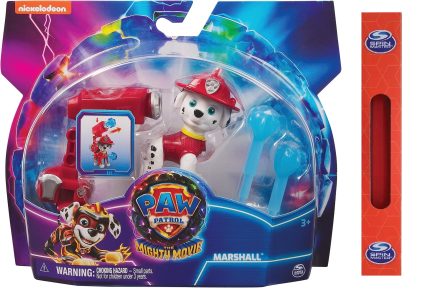 Παιχνιδολαμπάδα Spin Master Paw Patrol: The Mighty Movie - Marshall Hero Pup (20145423)