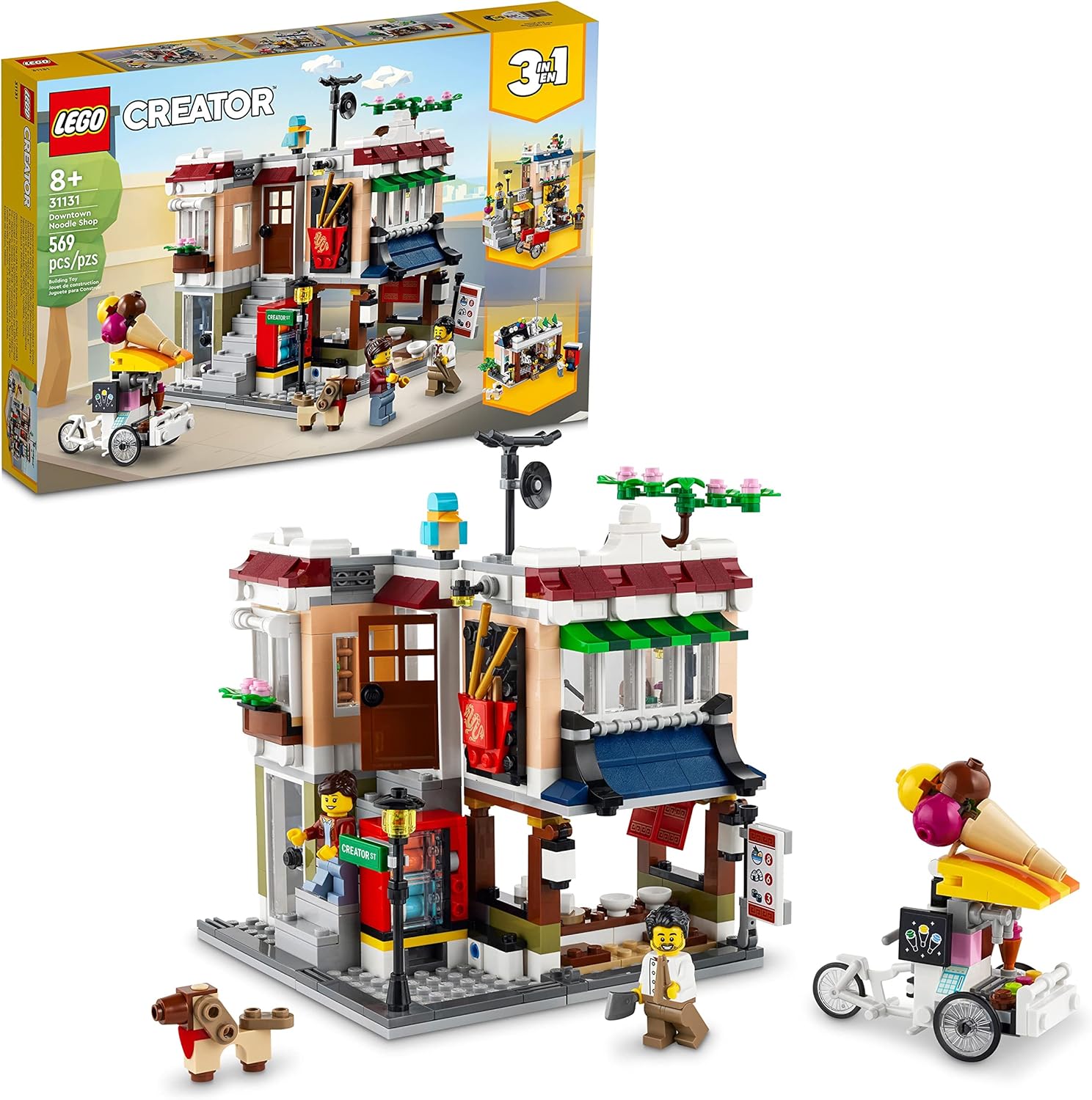 LEGO Creator Downtown Noodle Shop για 8+ Ετών (31131)
