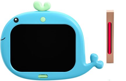 Παιχνιδολαμπάδα WOBBLO LCD Drawing Tablet Ζωγραφικής 10 Inch Πίνακας Γράψε - Σβήσε ,Σχέδιο Φάλαινα Μπλε (43211700)