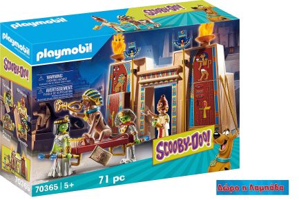 Playmobil Scooby-Doo: Adventure in Egypt (70365)& Δώρο Λαμπάδα