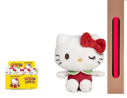 Παιχνιδολαμπάδα Giochi Preziosi Λούτρινο Αρκουδάκι Hello Kitty με άρωμα tutti frutti 12 εκ. Φράουλα (760025473)