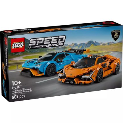 LEGO® Speed Champions Lamborghini Revuelto & Huracán STO (77238) & Δώρο Λαμπάδα