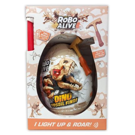 Παιχνιδολαμπάδα ZURU Αυγό Dino Fossil Robo Alive Series 1-23εκ. (Διάφορα Σχέδια) 1τμχ 11807156