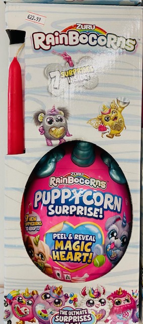 Zuru Λαμπάδα Rainbocorns Αυγό Puppycorn Sparkle Heart Λούτρινο Έκπληξη σε Αυγό Σειρά 2 (11809251)