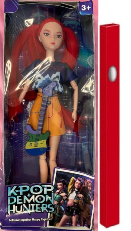 Πασχαλινή Λαμπάδα KPop Demon Hunters Mira Με κιθάρα & Μουσική 30cm (kp-01ea)