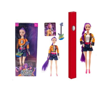 Πασχαλινή Λαμπάδα KPop Demon Hunters Rumi Με κιθάρα & Μουσική 30cm (kp-01ea)