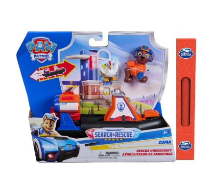 Παιχνιδολαμπάδα Spin Master Paw Patrol: Search & Rescue - Zuma Rescue Hovercraft Vehicle Playset (20155161)