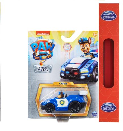 Παιχνιδολαμπάδα Spin Master Paw Patrol The Movie: True Metal Chase Vehicle Μεταλλική Μινιατούρα 1:55 (20131194/6061570)