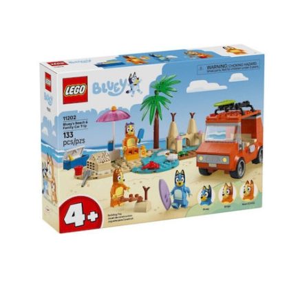 LEGO® Bluey: Bluey’s Beach & Family Car Trip (11202) & Δώρο Λαμπάδα