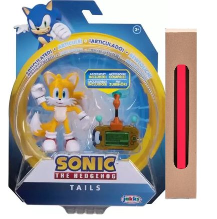 Παιχνιδολαμπάδα Jakks Pacific Παιχνίδι Μινιατούρα Sonic για 3+ Ετών 10εκ. [Classic, with Monitor] (JPA41683)