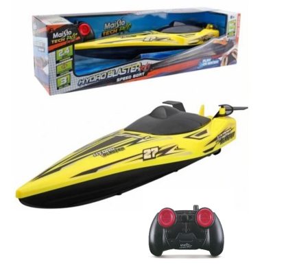 Maisto Tech RC Hydroblaster Speed Boat - 2.4GHZ Τηλεκατευθυνόμενο Σκάφος Yellow (49/82763)