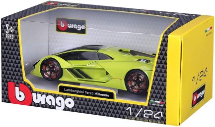 Bburago Αυτοκινητάκι Lamborghini Terzo Millennio - Green 1:24 για 3+ Ετών (18/21094)