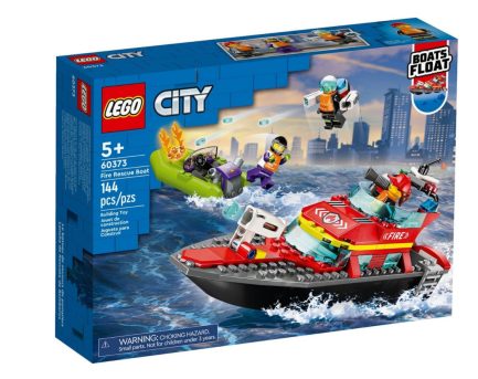 LEGO City Fire Rescue Boat (60373) & Δώρο Λαμπάδα
