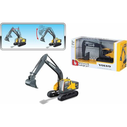 Bburago Construction Volvo EC220E Crawler Εκσκαφέας 1:50 για 3+ Ετών (18-32086)
