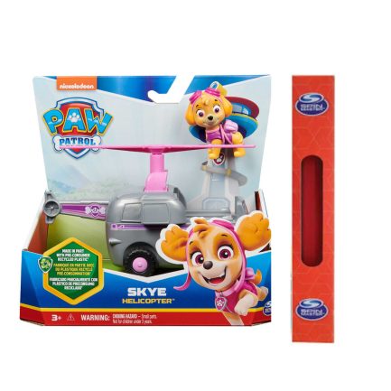 Παιχνιδολαμπάδα Spin Master Paw Patrol Όχημα Skye (20144471)