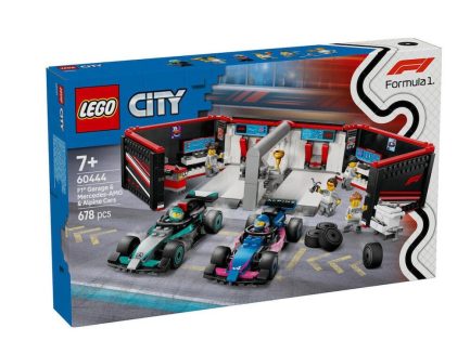 LEGO® City: F1® Garage & Mercedes-AMG & Alpine Cars (60444) & Δώρο Λαμπάδα)