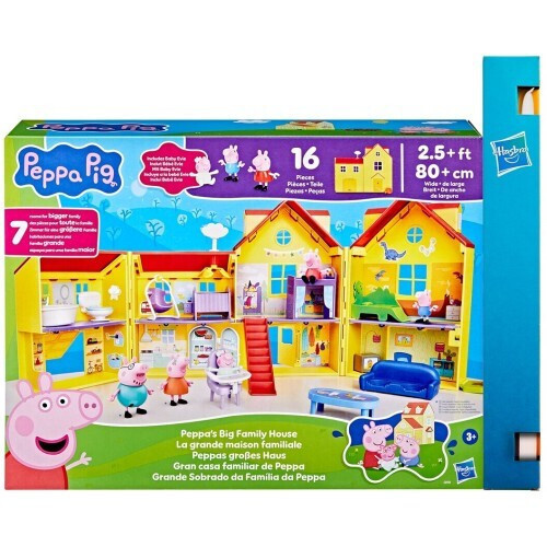 Παιχνιδολαμπάδα Hasbro Peppa Pig: Peppas Big Family House - Playset (G0508