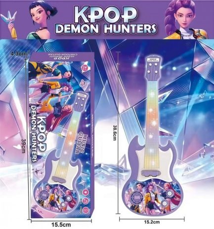 K-pop Small Witcher Girl Squad Guitar Color Box Packaging (789-19A)