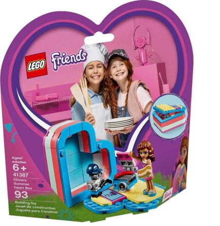 LEGO® Friends: Olivia's Summer Heart Box 41387 & Δώρο Λαμπάδα