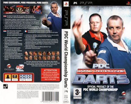 PSP Game- PDC World Championship Darts 2008 PSP UMD used