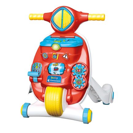 Baby Clementoni Η Πρώτη Μου Στράτα 2 σε 1 για 9+ μηνών με Ήχους Κόκκινη ( 1000-63711 )