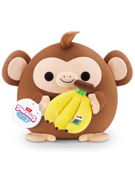 Zuru Λούτρινο Snackles Monkey Banana 3+ ετών (77605)