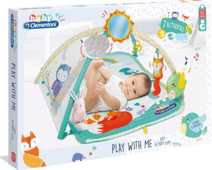 Baby Clementoni Play With Me Γυμναστήριο Δραστηριοτήτων για Νεογέννητα (1000-17247)