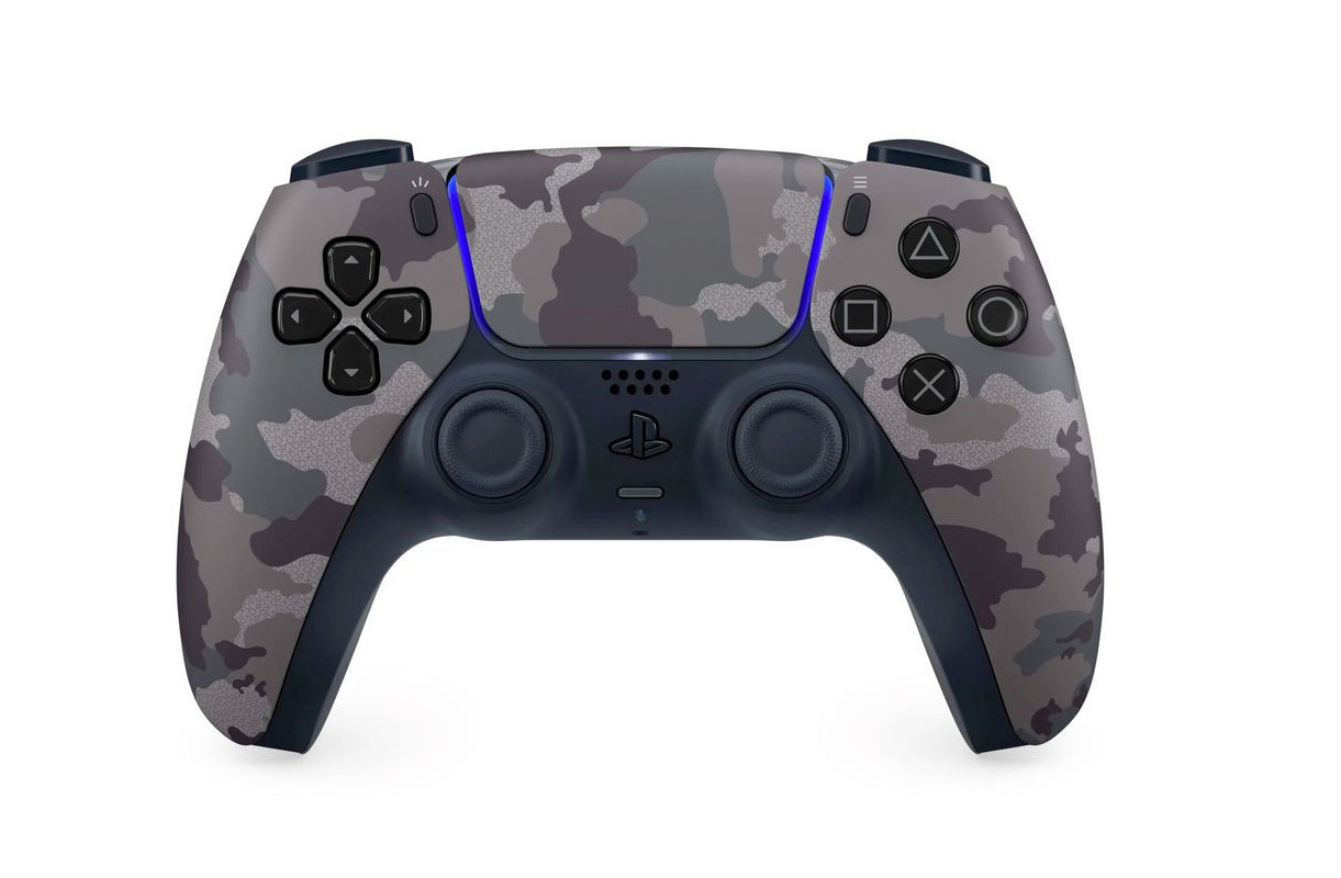 PS5 Sony DualSense Wireless Controller - Grey Camo
