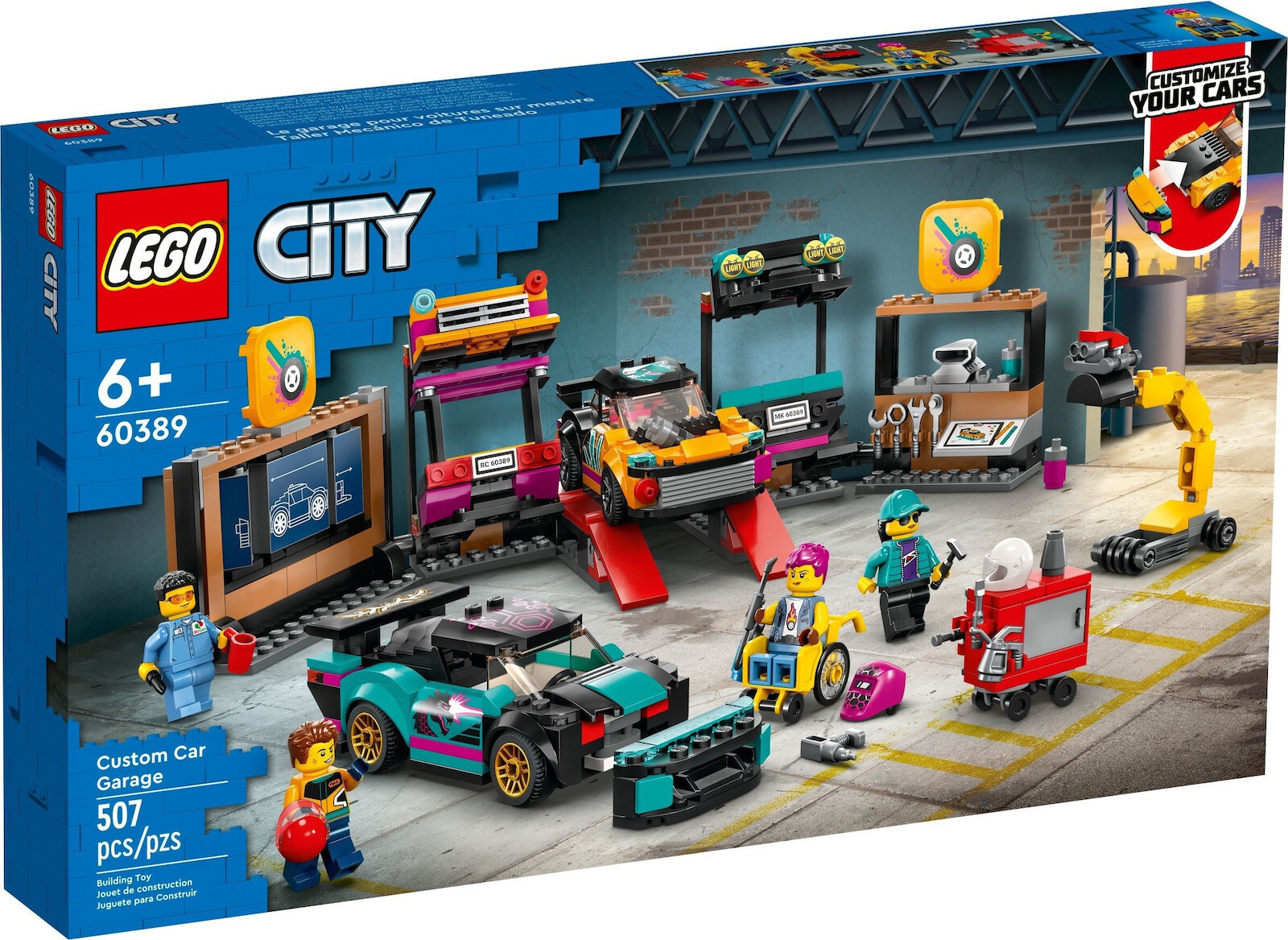 LEGO® City Custom Car Garage για 6+ Ετών (60389)