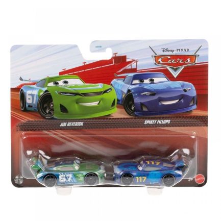 Mattel Disney Pixar: Cars - Jim Reverick & Spikey Fillups 2 Pack Vehicles (JKW70)