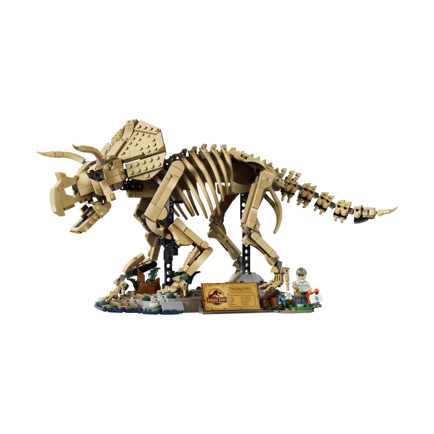 LEGO Jurassic World: Απολιθώματα Δεινοσαύρων: Τρικεράτοπας (77985) - Image 4