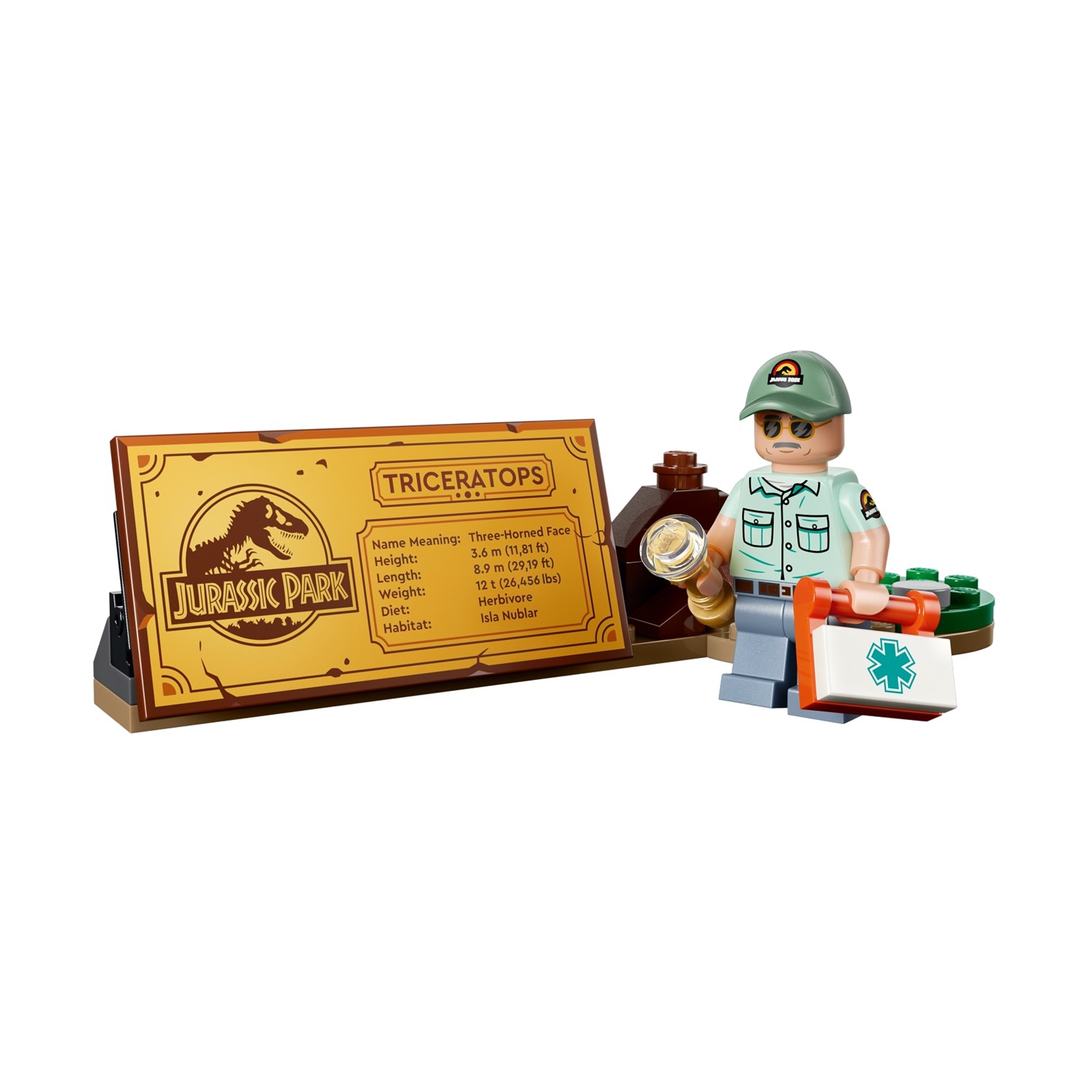 LEGO Jurassic World: Απολιθώματα Δεινοσαύρων: Τρικεράτοπας (77985) - Image 7