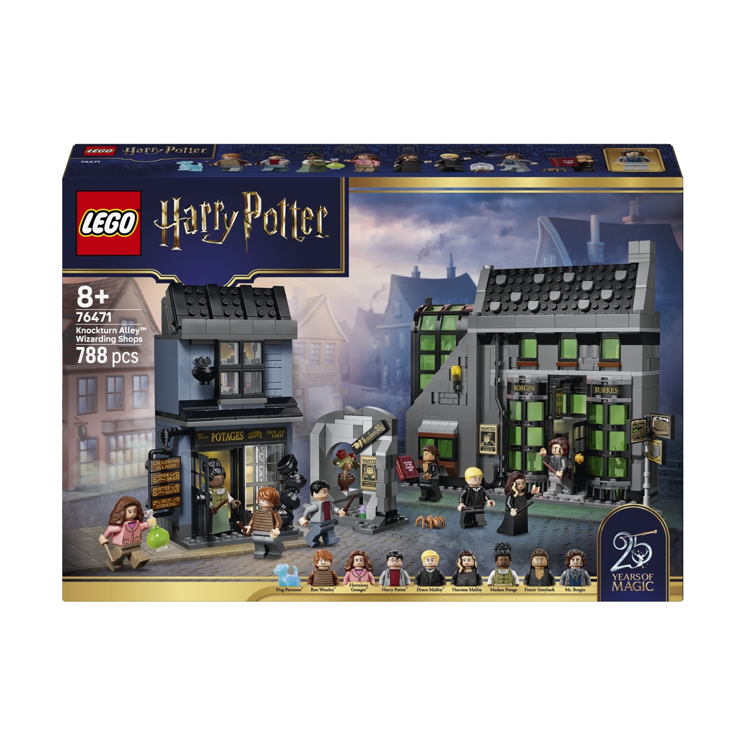 LEGO Harry Potter: Knockturn Alley Wizarding Shops (76471) - Image 3