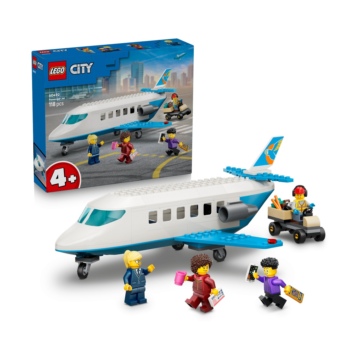 LEGO City: Επιβατικό Τζετ (60492) - Image 2