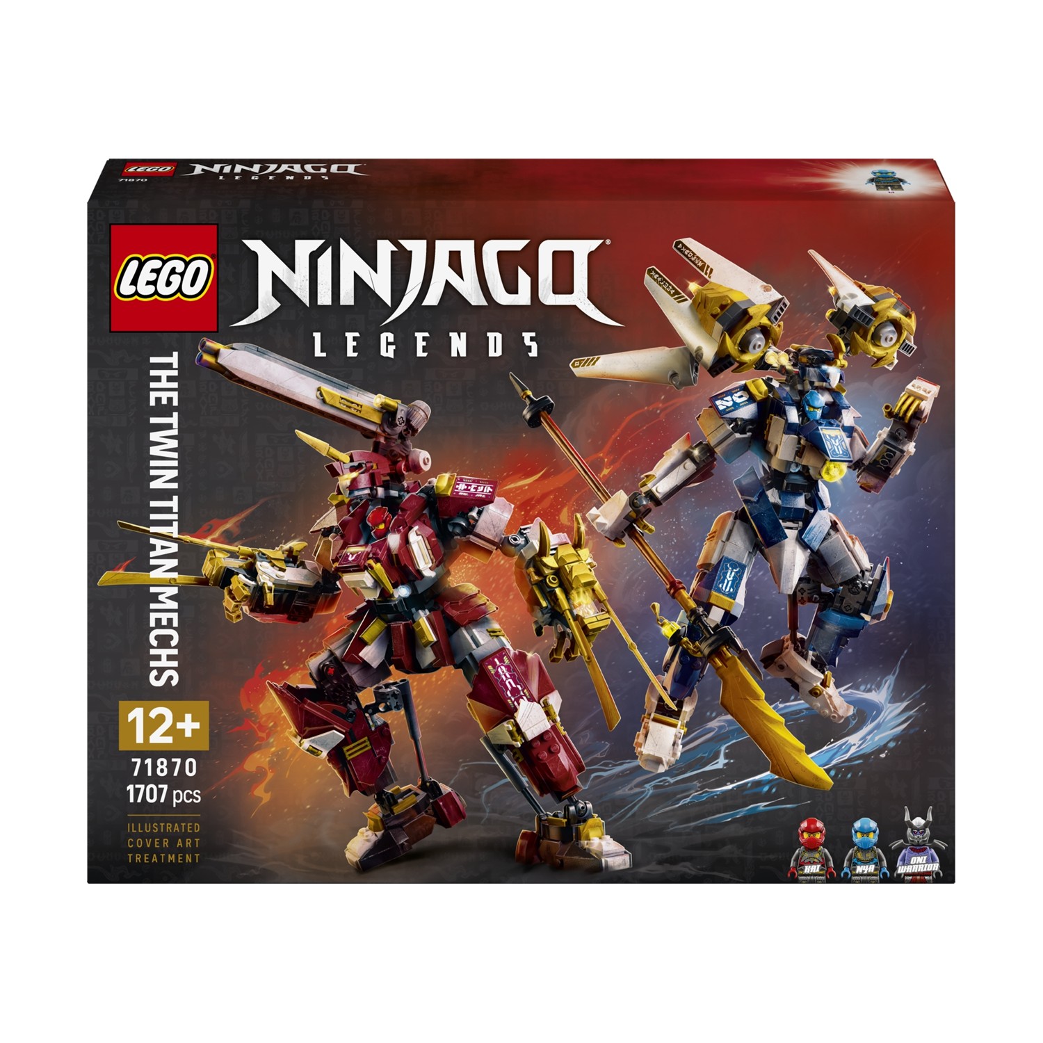 LEGO NINJAGO: The Twin Titan Mechs για 12+ Ετών 1707τμχ (71870) - Image 4