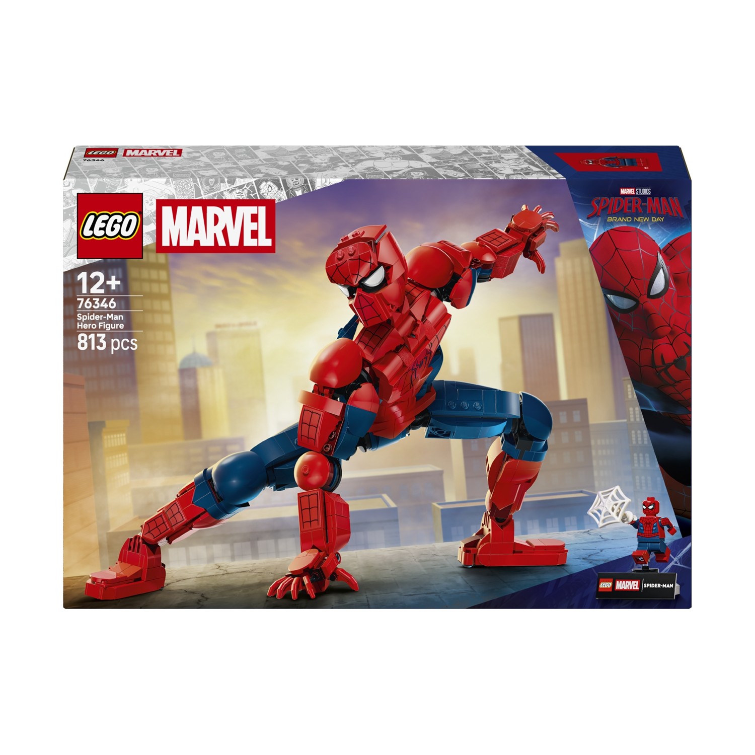 LEGO Marvel: Φιγούρα Ήρωα Σπάιντερ-Μαν (76346) - Image 2