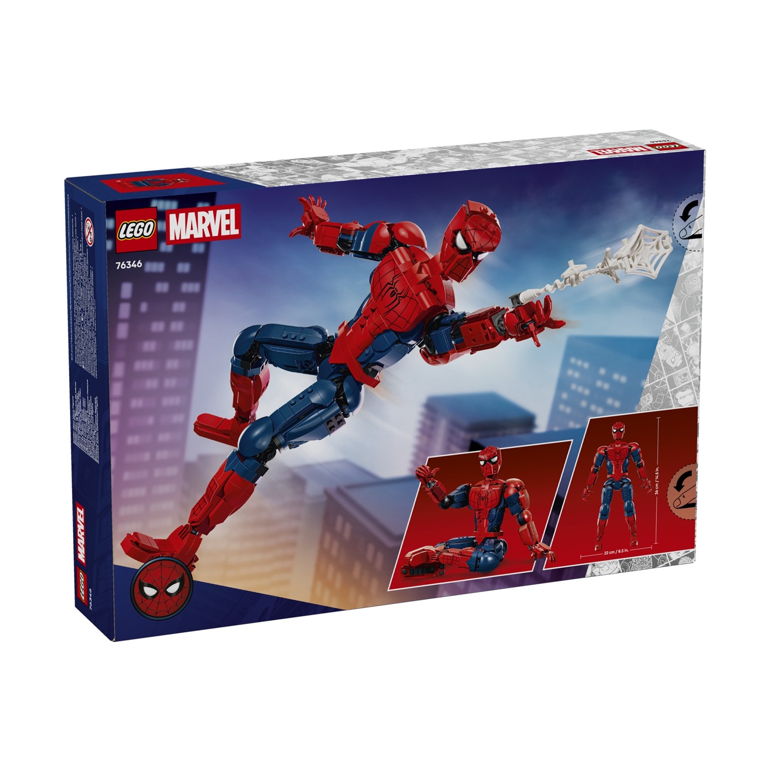 LEGO Marvel: Φιγούρα Ήρωα Σπάιντερ-Μαν (76346) - Image 3