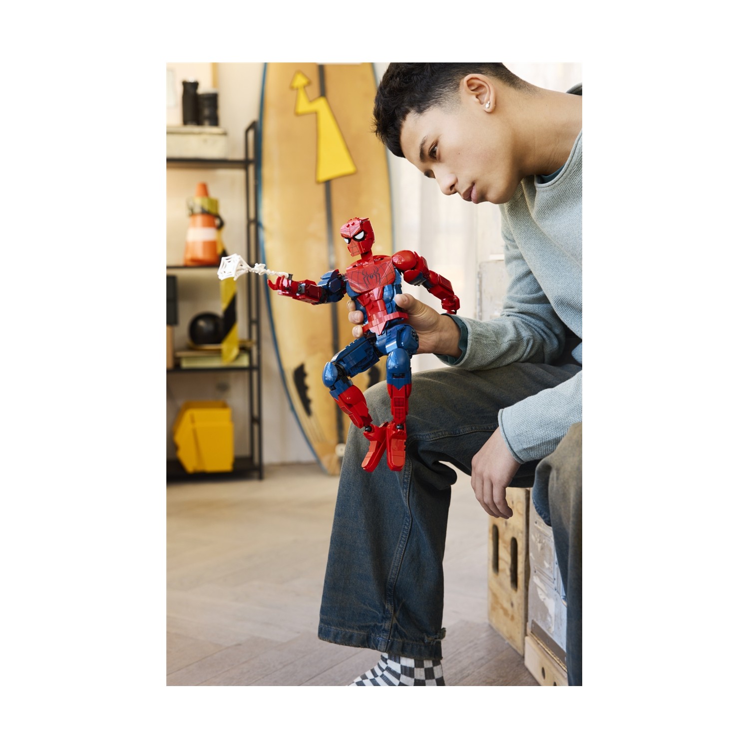 LEGO Marvel: Φιγούρα Ήρωα Σπάιντερ-Μαν (76346) - Image 5